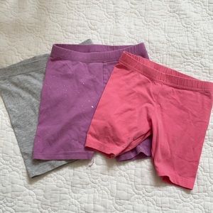 Set of 3 bike shorts 4t